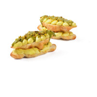 Een afbeelding van AH Excellent Flipped croissants pistachecreme
