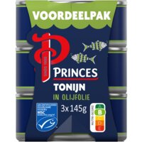 Een afbeelding van Princes Tonijnstukken olijfolie voordeelpak