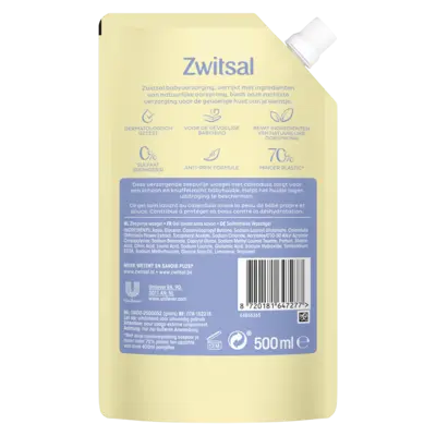 pdp-image-Zwitsal Baby zeepvrije wasgel navulverpakking