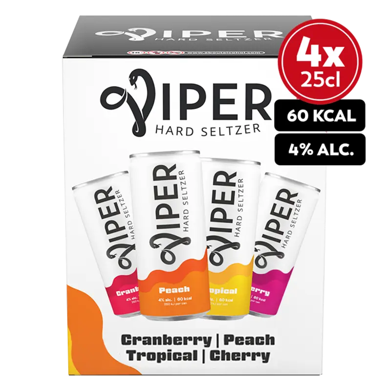 Hard seltzer variety 4-pack