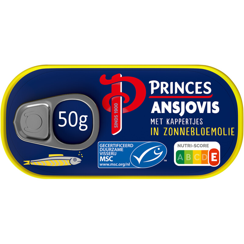 Een afbeelding van Princes Ansjovisfilets met kappertjes