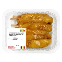 Plukon Kipbrochette gele curry bel