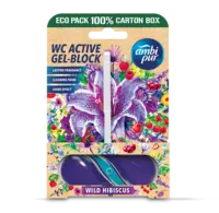 Ambi Pur Toiletblok wc active wild hibiscus