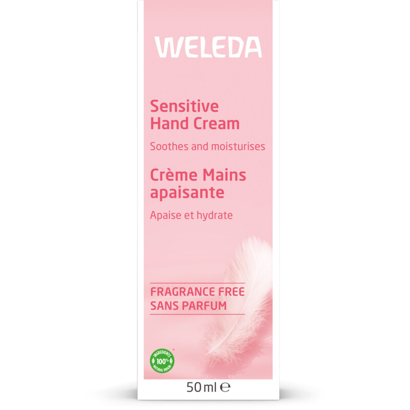 Een afbeelding van Weleda Amandel verzachtende handcrème