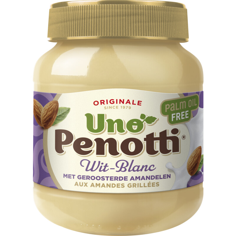 Een afbeelding van Uno Penotti Wit met geroosterde amandelen