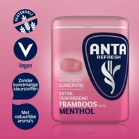 Een afbeelding van Anta Framboos menthol extra verfrissend