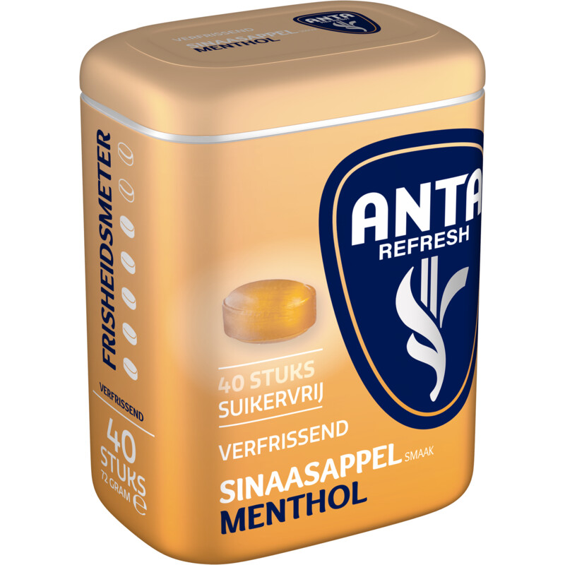 Een afbeelding van Anta Sinaasappel menthol verfrissend