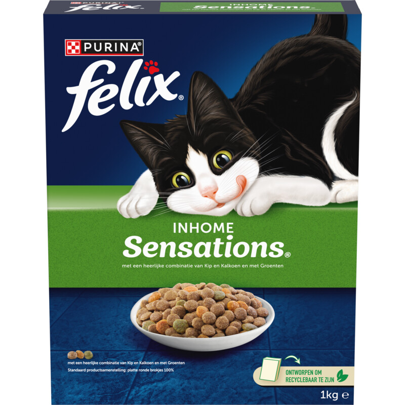 Een afbeelding van Felix Sensations inhome met kip & kalkoen