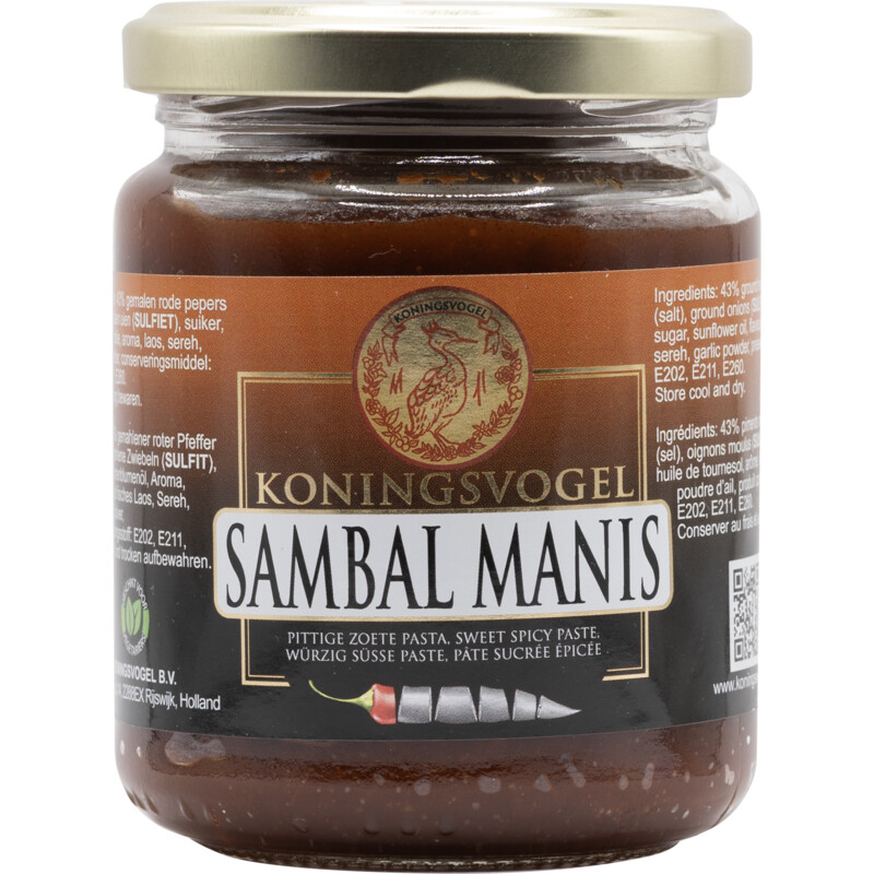 Een afbeelding van Koningsvogel Sambal manis