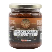 Koningsvogel Sambal badjak extra heet