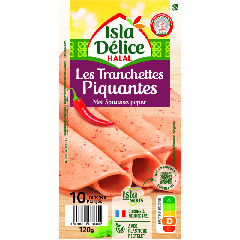 Een afbeelding van Isla Délice Les tranchettes piquantes Spaanse peper