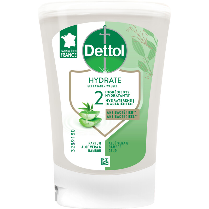 Een afbeelding van Dettol No-touch aloë vera & bamboe navulling