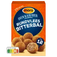 Mora Oven & airfryer rundvlees bitterballen