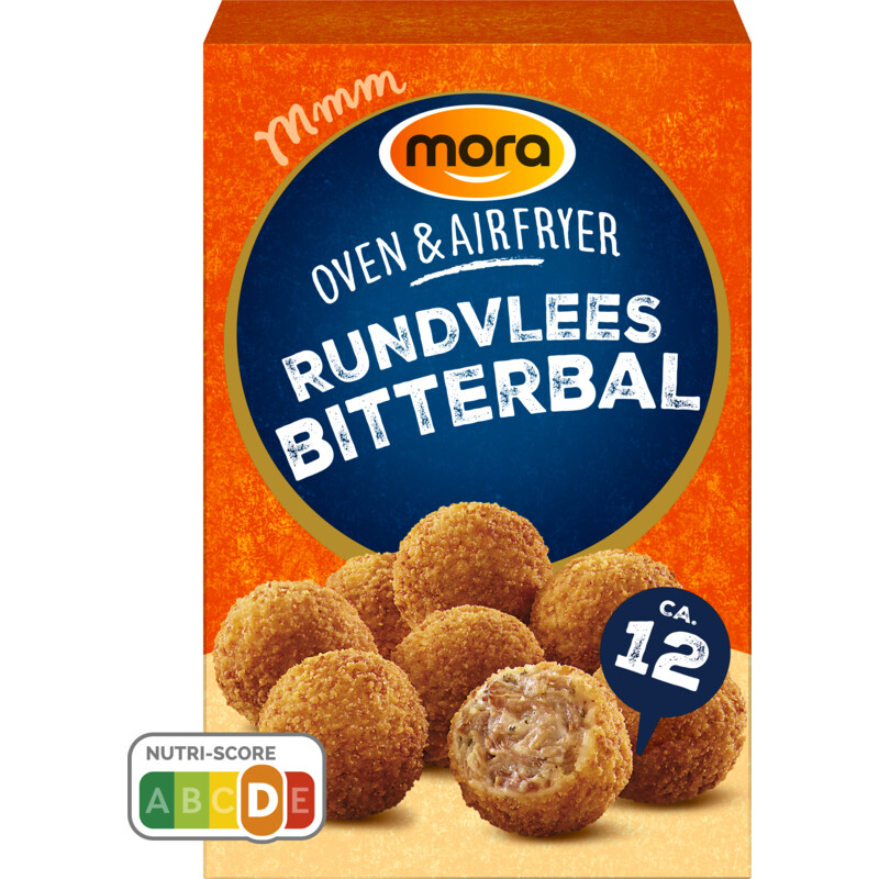 Een afbeelding van Mora Oven & airfryer rundvlees bitterballen