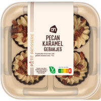Een afbeelding van AH Pecan karamel gebakjes