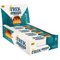 Een afbeelding van Trek High protein choc caramel