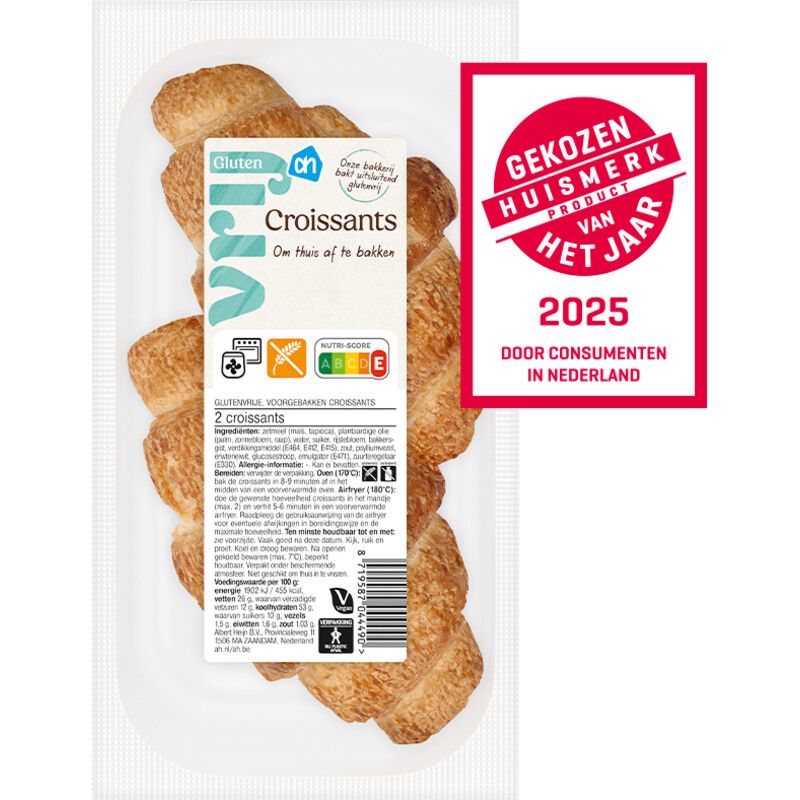 Een afbeelding van AH Glutenvrij Croissants