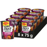 Een afbeelding van Maggi Saucy noodles red curry
