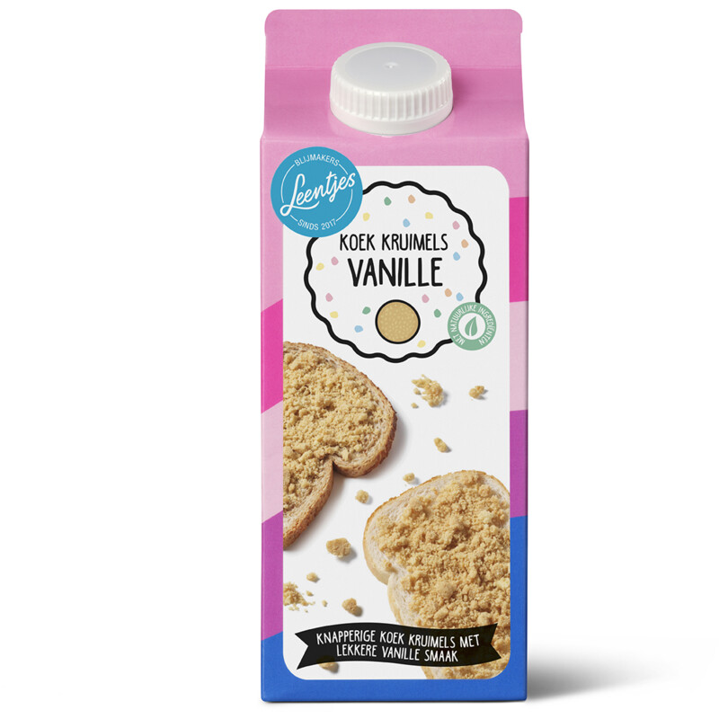 Leentjes Koek kruimels vanille