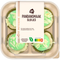 Een afbeelding van AH Pandansmaak slofjes