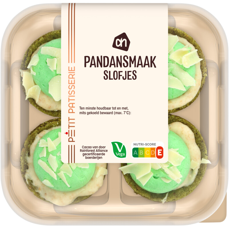 Een afbeelding van AH Pandansmaak slofjes