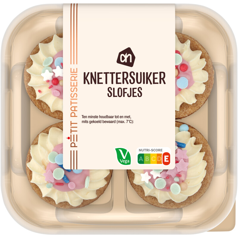 Een afbeelding van AH Knettersuiker slofjes