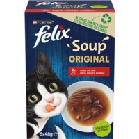 Een afbeelding van Felix Soup original met rund kip lam