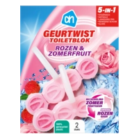 AH Geurtwist toiletblok rozen & zomerfruit