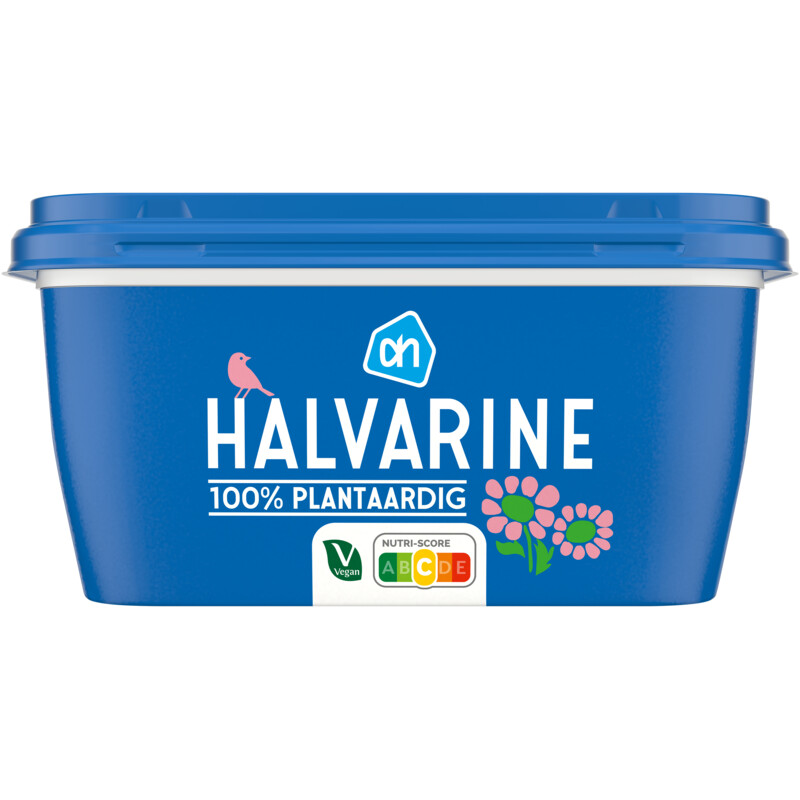 Een afbeelding van AH Halvarine 100% plantaardig