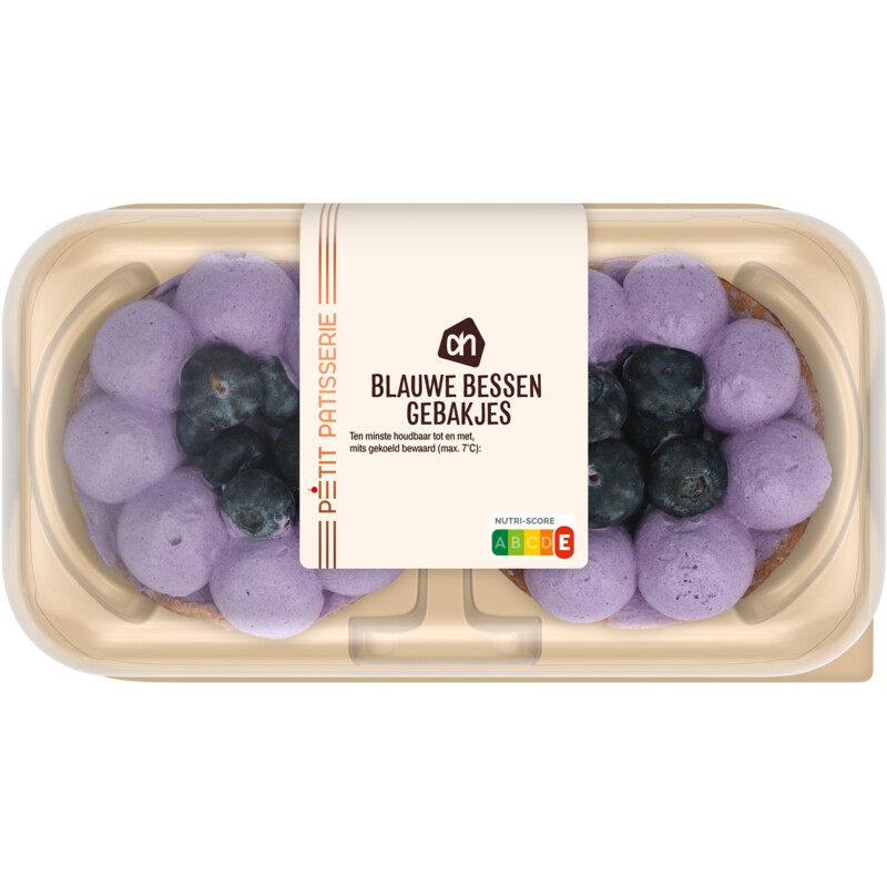 Een afbeelding van AH Blauwe bessen gebakjes