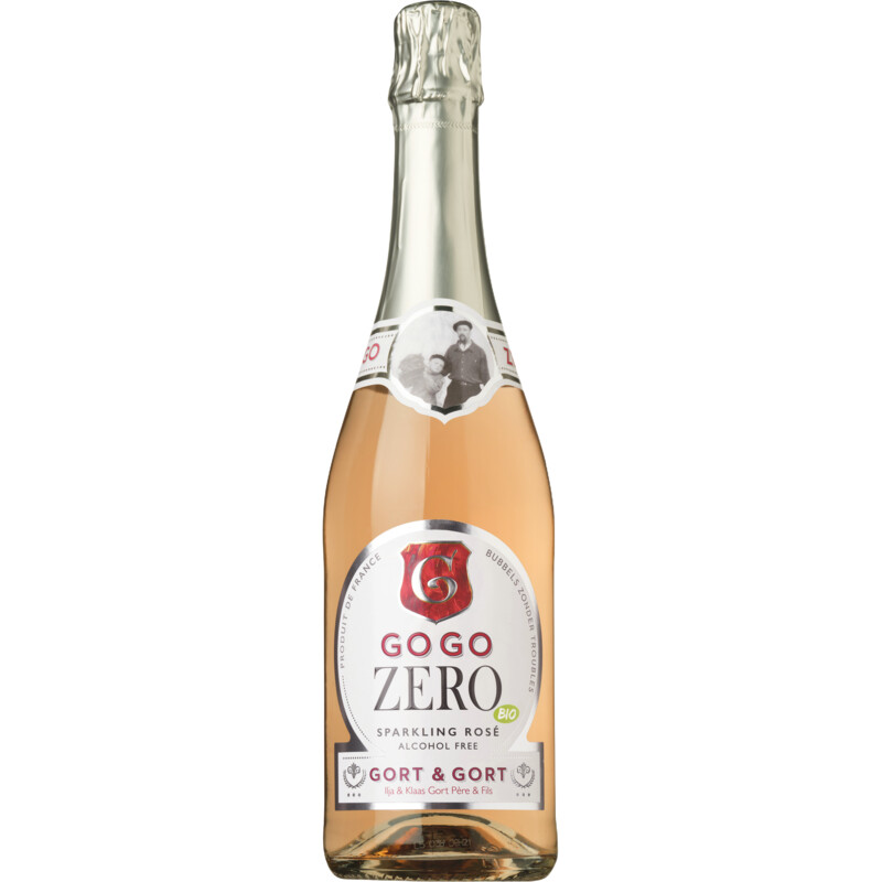 Een afbeelding van Gort & Gort Sparkling rosé alcoholvrij