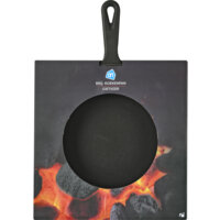 AH Gietijzeren koekenpan BBQ 26cm