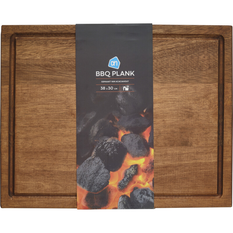 Een afbeelding van AH Houten plank acacia recht 38x30cm