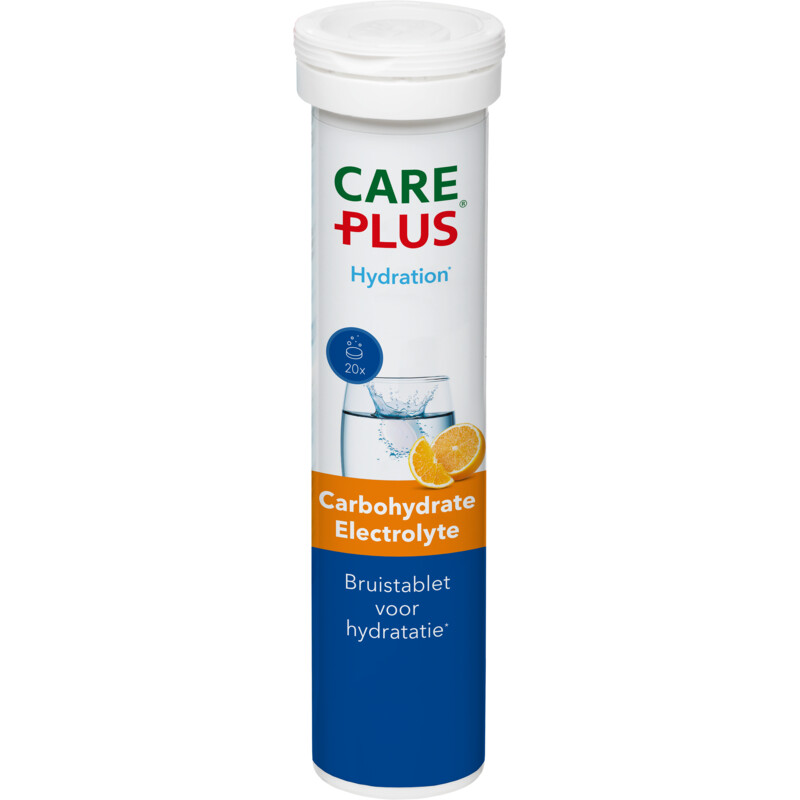 Een afbeelding van Care Plus Carbohydrate electrolyte bruistabletten