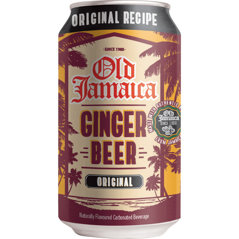 Een afbeelding van Old Jamaica Ginger beer soda