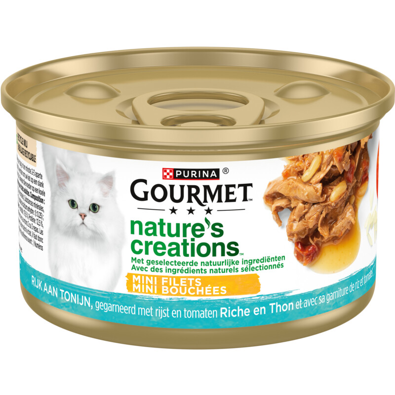 Een afbeelding van Gourmet Nature's creations tonijn
