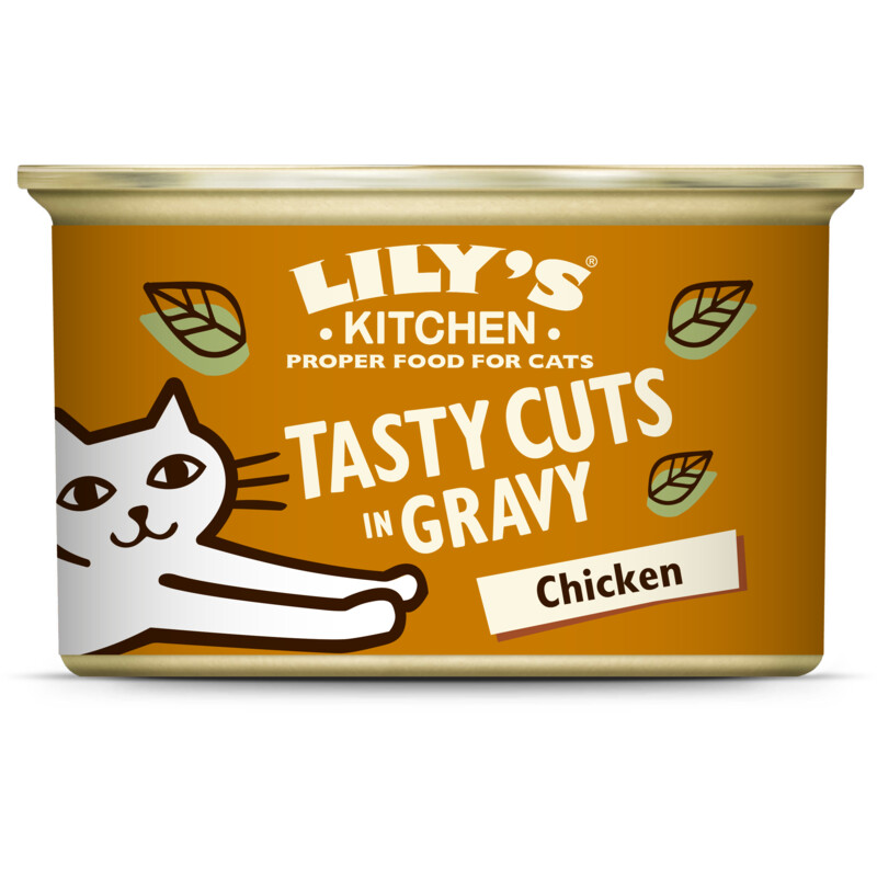 Een afbeelding van Lily's Kitchen Tasty cuts in saus met kip