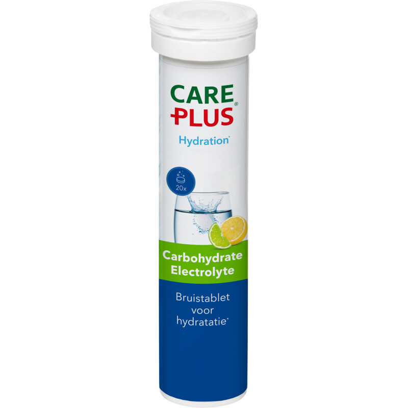 Een afbeelding van Care Plus Carbohydrate electrolyte bruistabletten