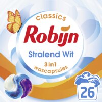Een afbeelding van Robijn Stralend wit 3-in-1 wascapsules