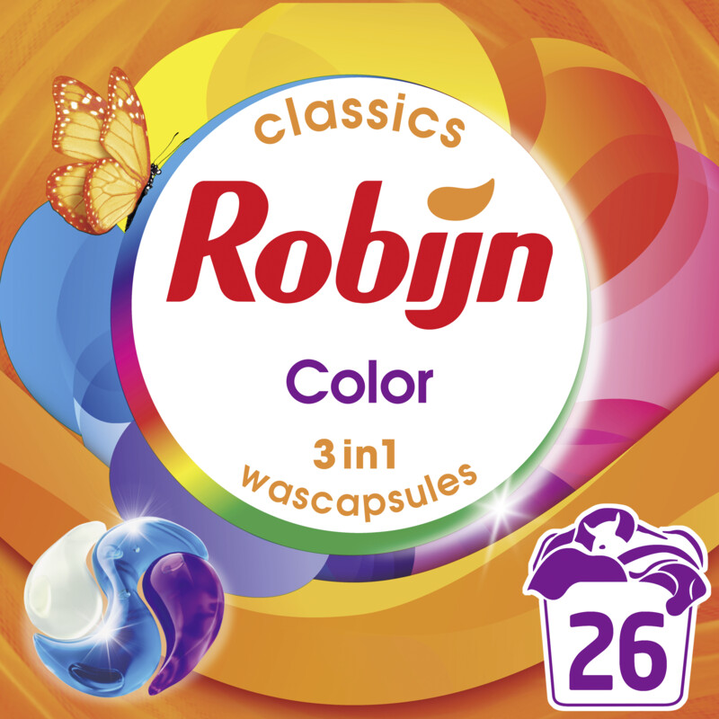 Een afbeelding van Robijn Wascapsules color