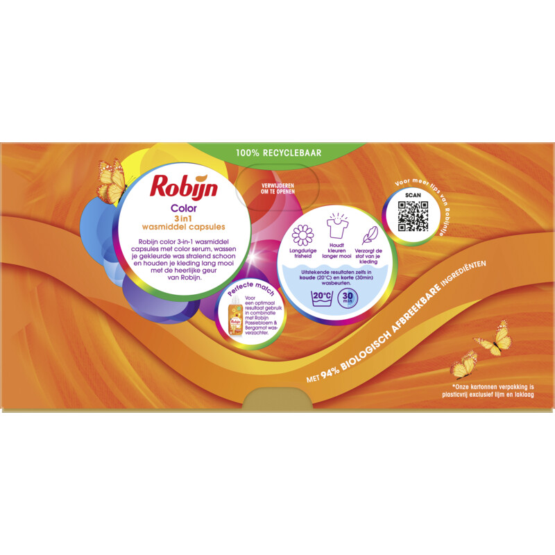 Een afbeelding van Robijn Wascapsules color