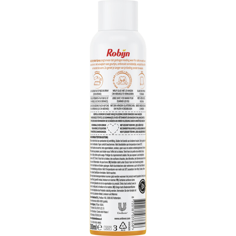 Een afbeelding van Robijn Dry wash spray original