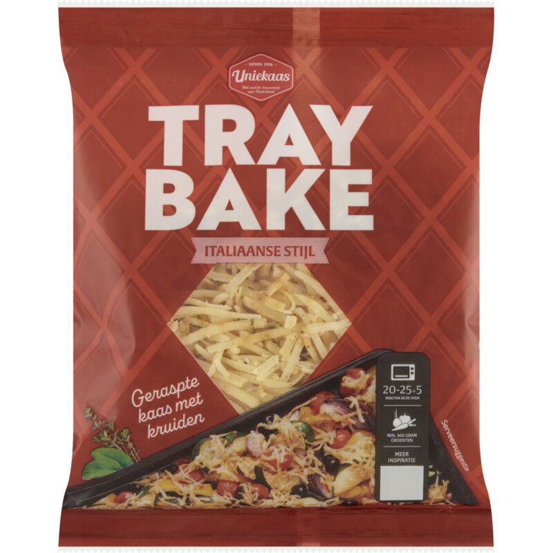 Een afbeelding van Uniekaas Traybake Italiaanse stijl