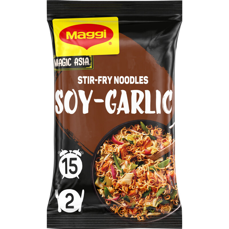Een afbeelding van Maggi Stir-fry noodles soy garlic