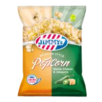 Jimmy's Popcorn nacho cheese & jalapeno