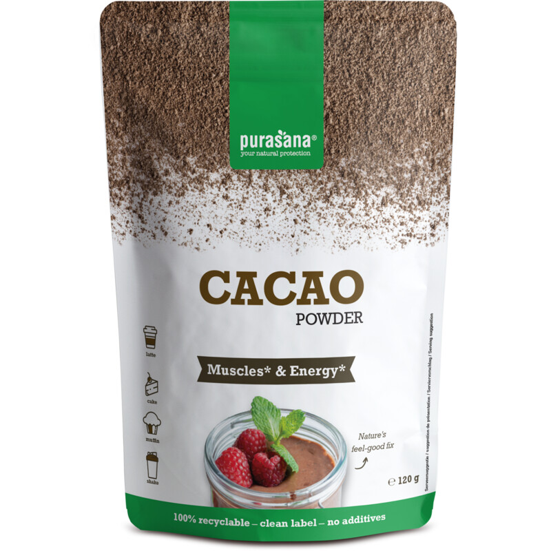 Een afbeelding van Purasana Cacao poeder