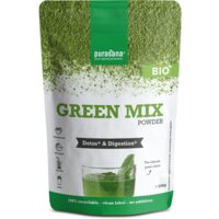 Een afbeelding van Purasana Green mix poeder