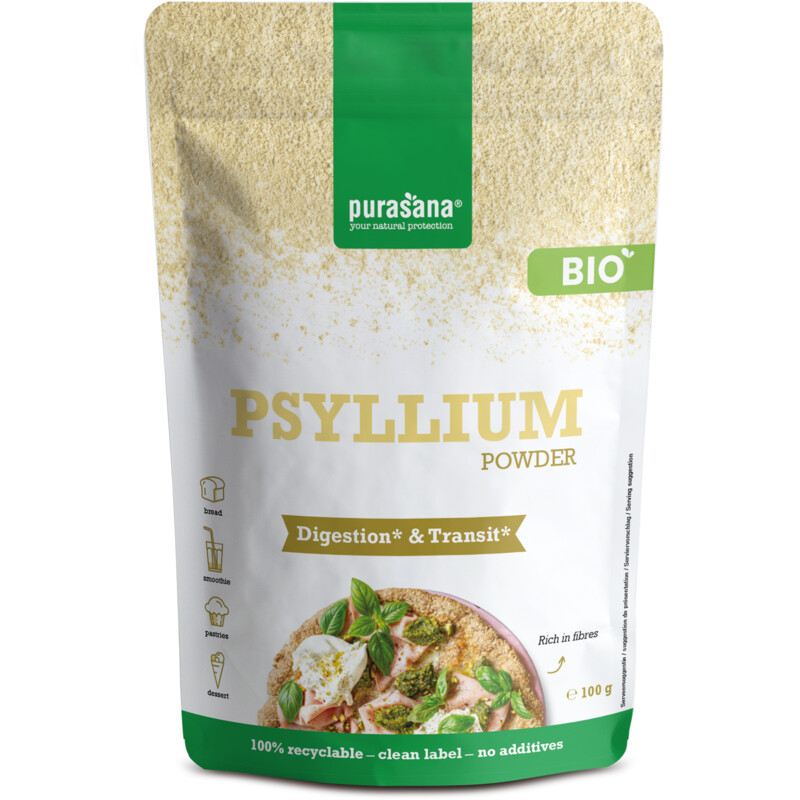 Een afbeelding van Purasana Psyllium poeder