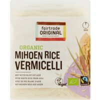 Een afbeelding van Fairtrade Original Organic mihoen rice vermicelli