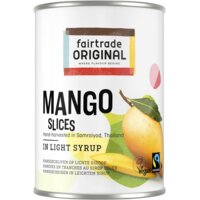 Een afbeelding van Fairtrade Original Mango schijven siroop